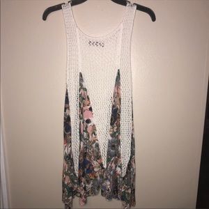 selfie couture by trendology crochet floral dress